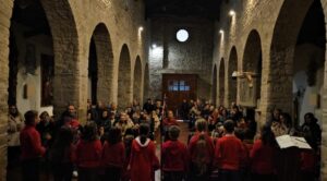 Il coro dei ragazzi della pieve di Dicomano