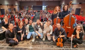 L'Ensemble Camerata de' Bardi con i docenti di Educazione musicale