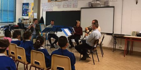 Il “Maggio Fiorentino” e la compagnia “Venti Lucenti” hanno portato la musica nelle scuole di Borgo