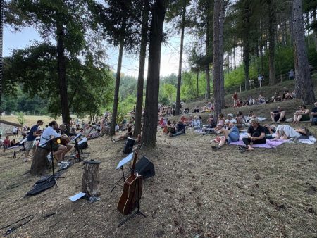A Casa d’Erci “Occhi di Bosco” ha cantato De André